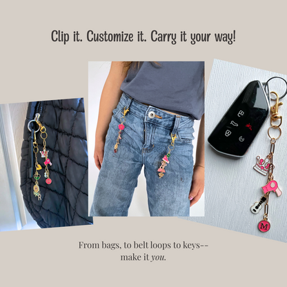 Custom Charm Keychain