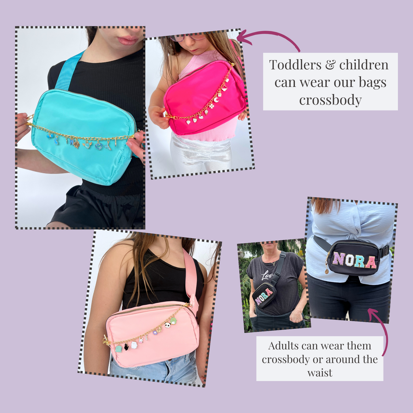 Charm Chain Belt Bag