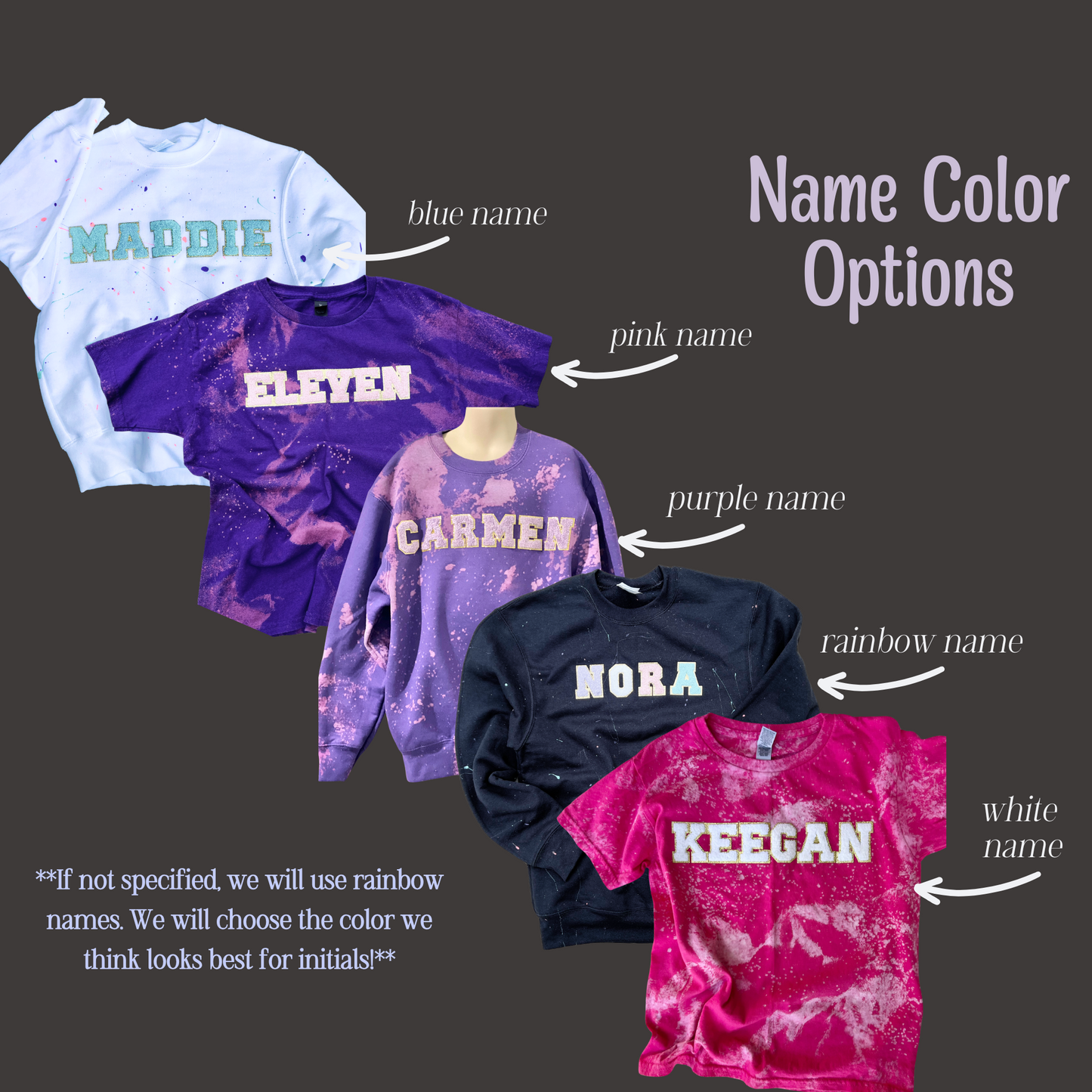 Name Patch Sweatshirt