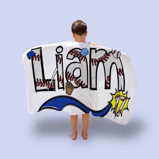 Custom Baseball Towel