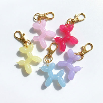 Balloon Dog Bag Charm