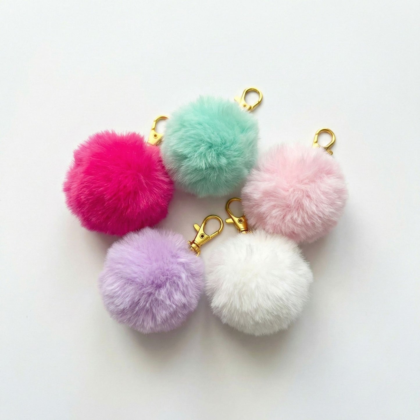 Pom Pom Bag Charm
