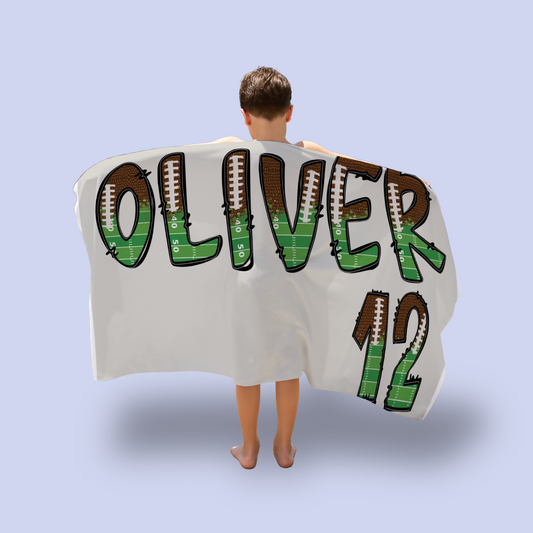 Custom Football Towel