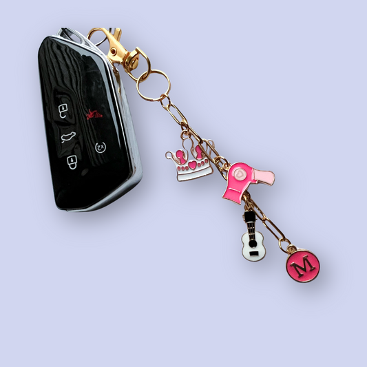 Custom Charm Keychain