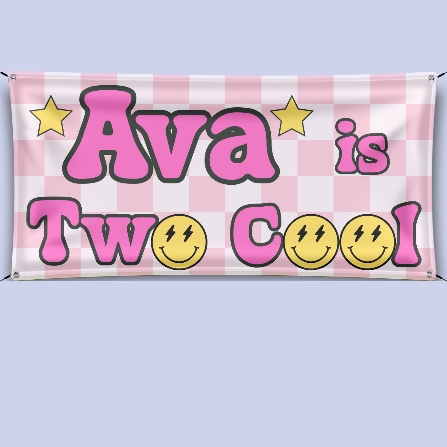 2nd Birthday Banner for Girls