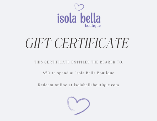 $50 ISB Boutique Gift Card
