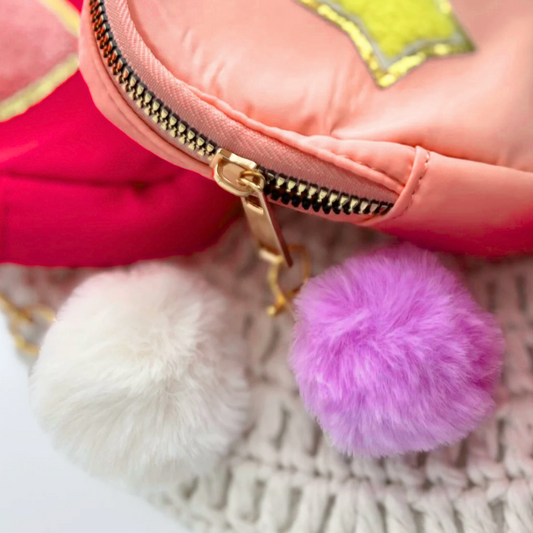 Pom Pom Bag Charm