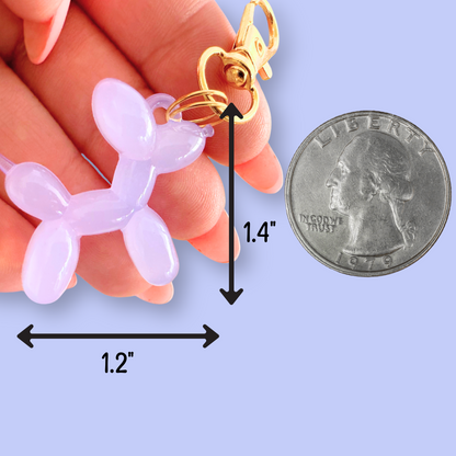 Balloon Dog Bag Charm