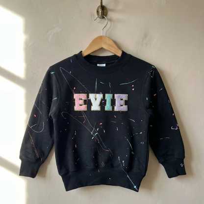Name Patch Sweatshirt