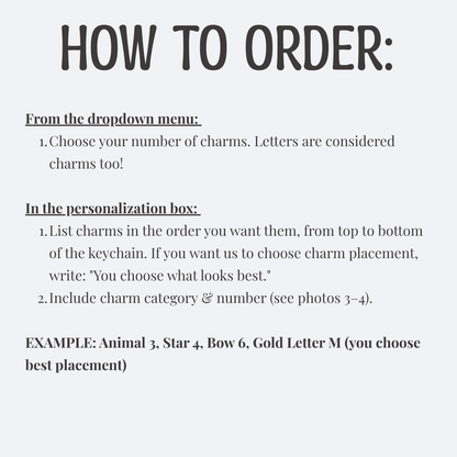 Personalized Phone Charm